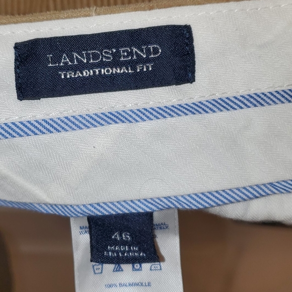 Lands' End 46 Waist Corduroy Pants - Picture 3 of 3